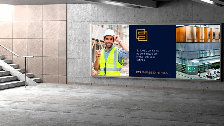 Luminoso - FSS Empreendimentos. Identidade Visual para mercado imobiliário criada por Andréa Martins, AMartins Design