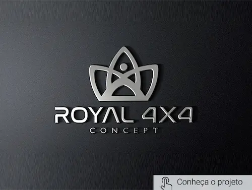 Royal 4x4 - Identidade Visual Andréa Martins - AMartins Design