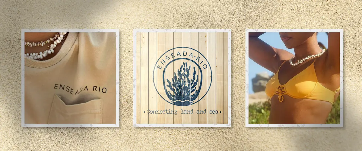 Enseada - criação de identidade visual